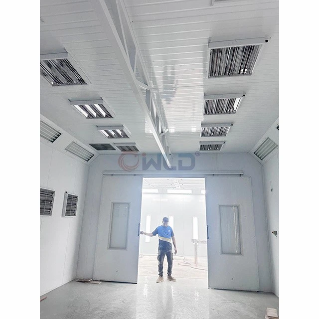 5M Customized Spray Booth And Infrared Baking Booth For Furniture best
