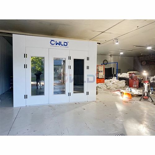 Ostrali Creole Downdraft Spray Booth san sousòl enstale nan Sydney